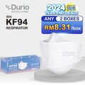 Durio 904 KF94 Respirator (White) - (10pcs)